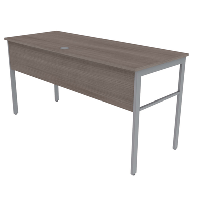 Escritorio Urban 862 con estructura tubular de acero y cubierta de madera