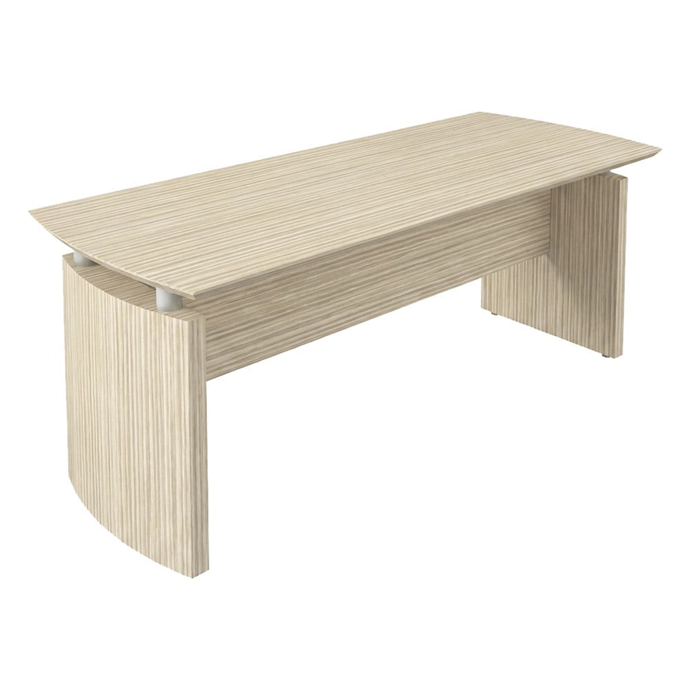 Escritorio para Oficina Privada - GEBESA CONTEMPO - Frente 200 cm - Cubierta de MDF - GCC200200 - GEBESA - NOGAL BEAT - Escritorio de Oficina