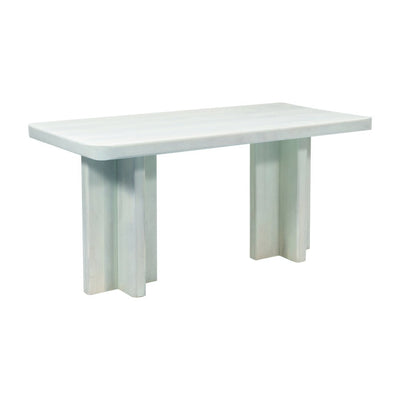 Escritorio para Recepción - ZUO MINTTU - Verde - Estructura y Cubierta en Madera de Mango - 111069 - Zuo - NOGAL BEAT - Escritorio de Oficina