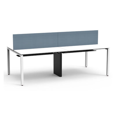 ESTACION BENCH DOUBLE SIDED SLIM PALETTE COLIN SP-XPXDS-170 | Estación Bench Double Sided | 1.70 X 0.60 X 0.75 | Acero Melamina | Variedad de Capacidad | Interior - SP-2PXDS-170 - Colin - NOGAL BEAT - Estación, Ambientada