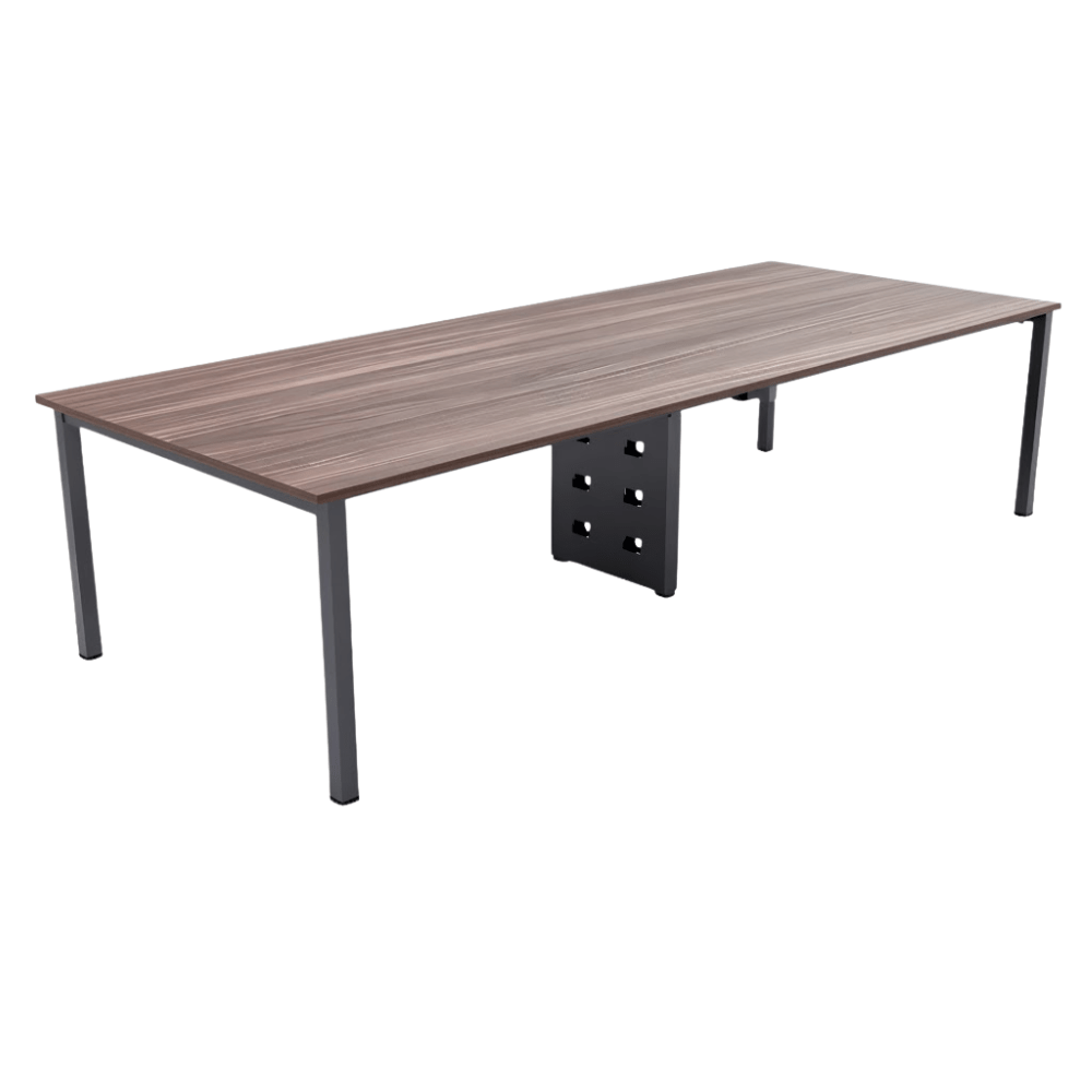 Estación de Trabajo para Empresa - NOGAL BEAT HAMILTON 300 X 120 - Varios Colores - Estructura Con Cubierta - Estación Hamilton 300x120 Estructura c/ cubierta 19mm - MOBILIARIO EN MOVIMIENTO - NOGAL BEAT - Estación