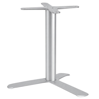 Estructura Baja para Mesas - LABENZE H73 160-07400 - Varios Colores - Columna Redonda y 3 Puntas - 160-07400-GRS - Labenze - NOGAL BEAT - Estructura para Mesa