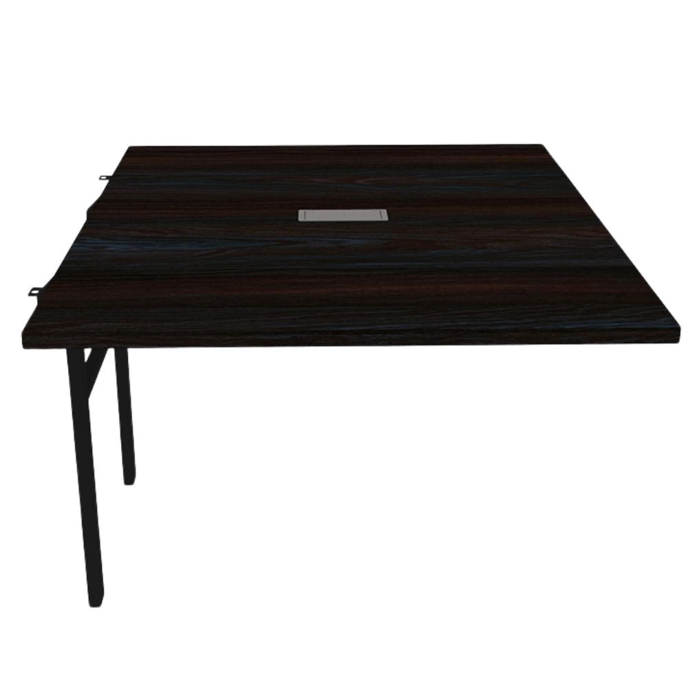 Extensión para mesa de juntas Ofik E-Link 910 en melamina y acero para oficina