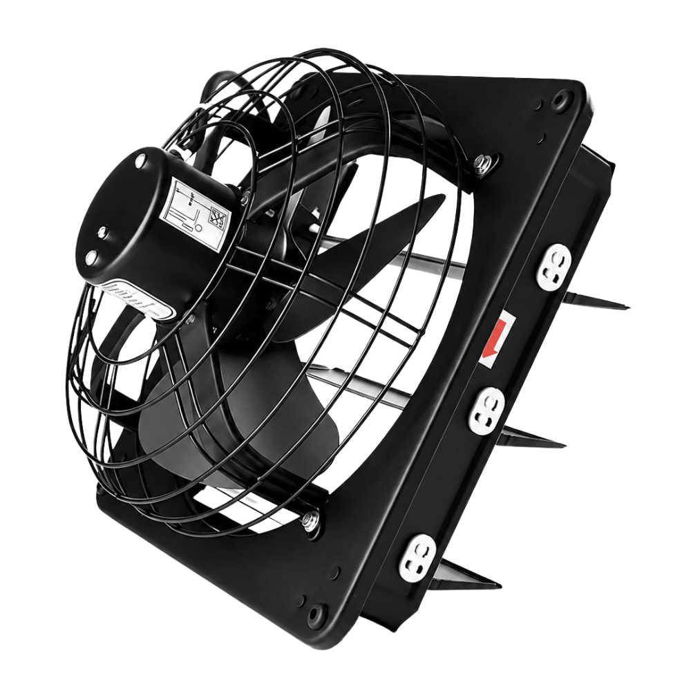 Extractor de Aire para Áreas Publicas Grandes - MASTERFAN TRITON 12 - Negro - Operación Silenciosa - TRITON 12 - Masterfan - NOGAL BEAT - Extractor de Aire