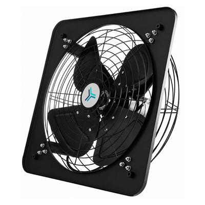 Extractor de Aire para Áreas Publicas Grandes - MASTERFAN TRITON 24 - Negro Mate - Operación Silenciosa - TRITON 24 - Masterfan - NOGAL BEAT - Extractor de Aire