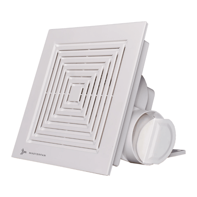 Extractor de Aire para Áreas Publicas Medianas - MASTERFAN PLAFON 10 - Blanco - Operación Silenciosa - PLAFON 10 - Masterfan - NOGAL BEAT - Extractor de Aire
