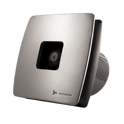 Extractor de Aire para Cuarto de Lavado - MASTERFAN VISTA 5 - Satinado - Operación Silenciosa - VISTA 5 - Masterfan - NOGAL BEAT - Extractor de Aire