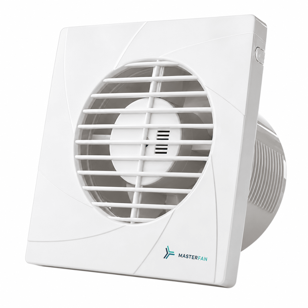 Extractor de Aire para Medios Baños - MASTERFAN INTER 4 - Blanco - Operación Silenciosa - INTER 4 - Masterfan - NOGAL BEAT - Extractor de Aire