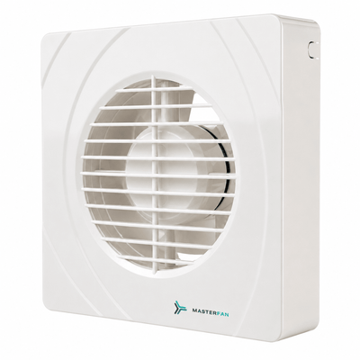 Extractor de Aire para Medios Baños - MASTERFAN TURBO 4 - Blanco - Operación Silenciosa - TURBO 4 - Masterfan - NOGAL BEAT - Extractor de Aire