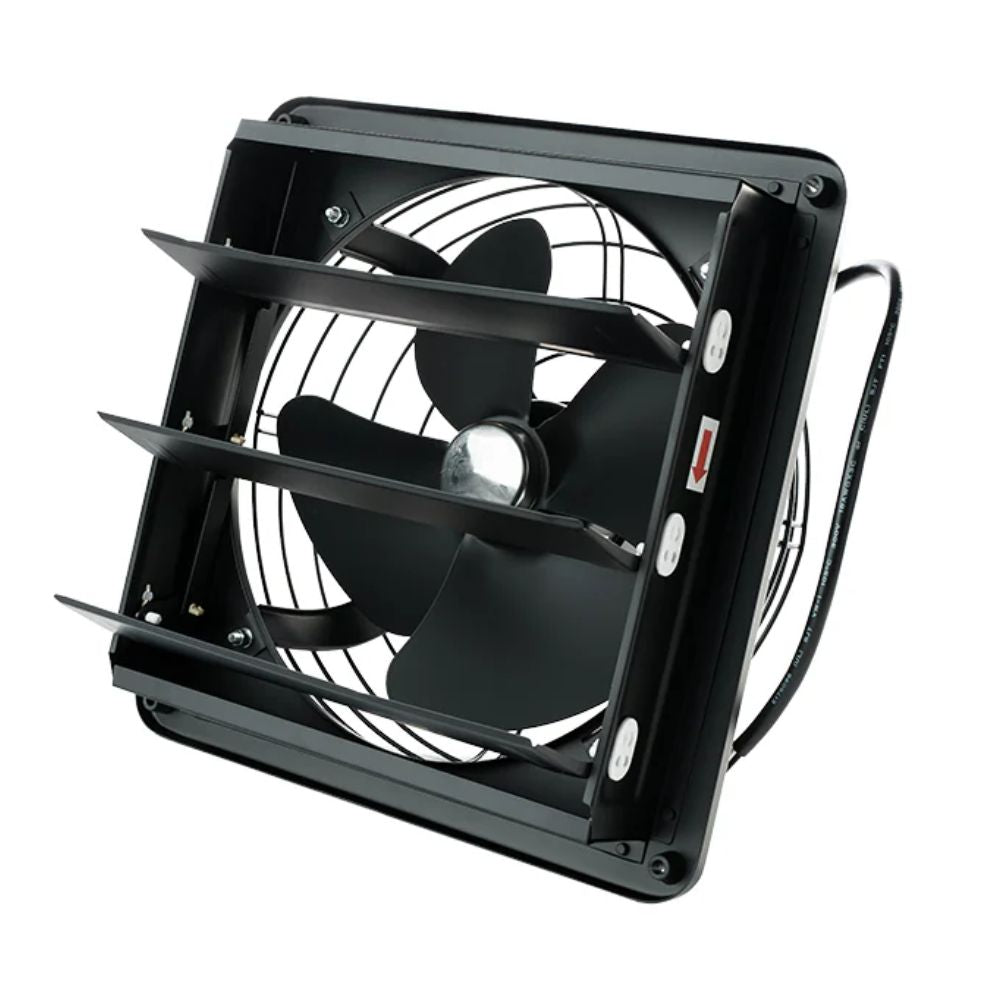 EXTRACTOR MASTERFAN TRITON 10 | Extractor | 10" | Capacidad Áreas Publicas | Negro Mate | Lamina de Acero Pintura Electroestática | Interior - TRITON 10 - Masterfan - NOGAL BEAT - Extractores de Aire