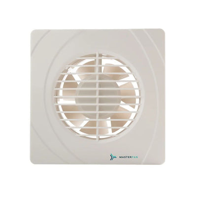 EXTRACTOR MASTERFAN TURBO 5 | Extractor de Pared Decorativo para Cuartos de Lavado | 5" | Operación Silenciosa | Blanco | Interior - TURBO 5 - Masterfan - NOGAL BEAT - Extractores de Aire