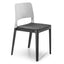 INFINITI SETTESUSETTE | Silla Ocasional Residencial | Estructura Haya Maciza | Varios Colores | Asiento y Respaldo Polipropileno | Interior - Infiniti - NOGAL BEAT -