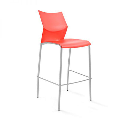 Banco Alto - LABENZE NIZZA 107-00410 - Varios Colores - Patas Tubular Gris con descansa Pies