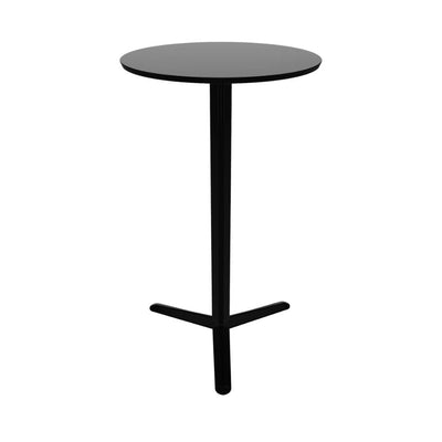 Labenze Mesa Arket Circular 110 cm Altura Cubierta Acero Columna Base Aluminio - 160-08650 - Labenze - NOGAL BEAT -