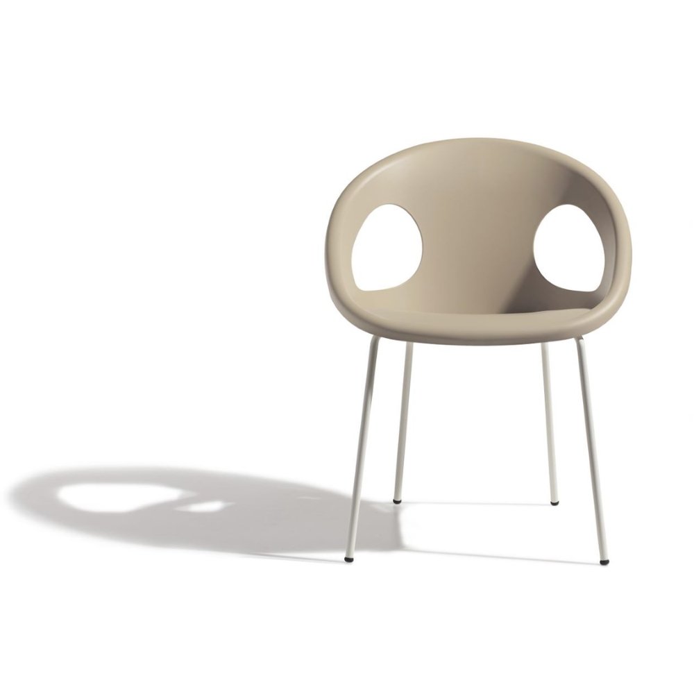 Labenze Silla Drop 155-15030 Tecnopolimero Base 4 Puntas Tubular Acero ...