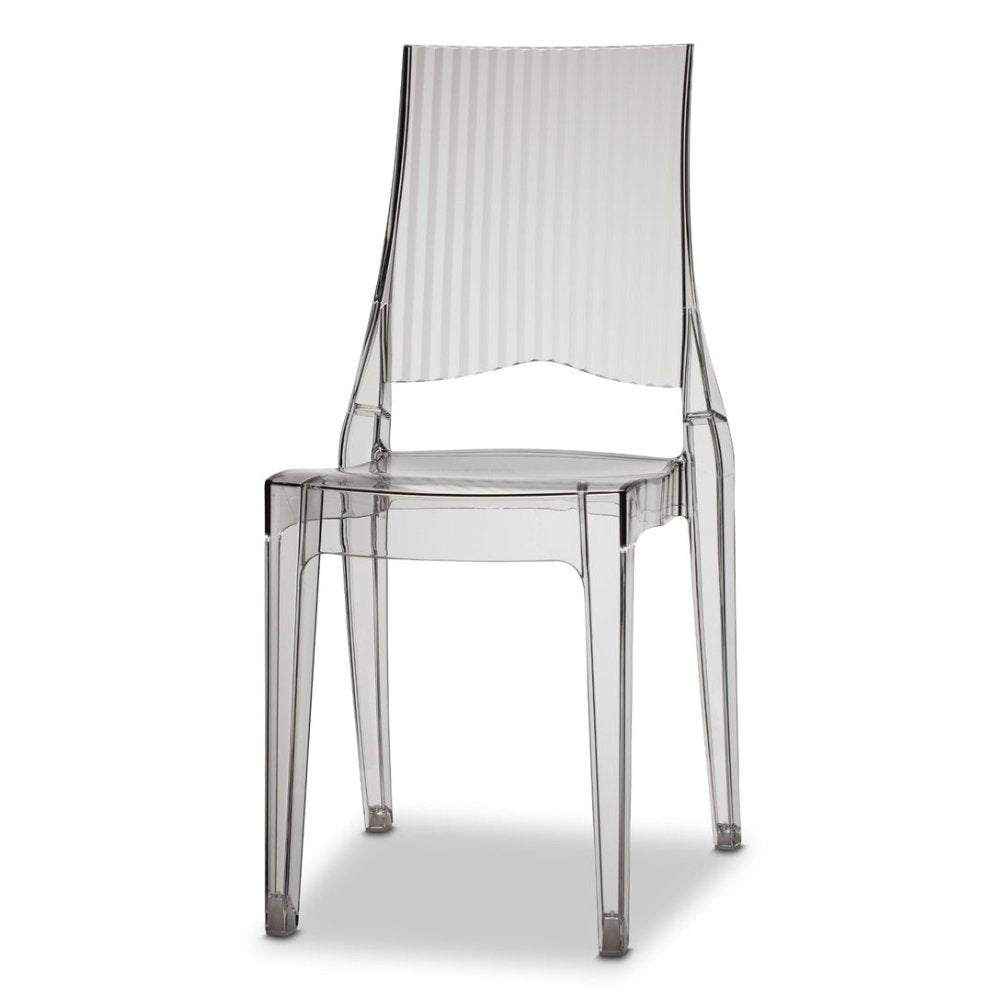 Labenze Silla Glenda 155-07800 Policarbonato Base 4 Puntas - 155-07800-ROJ - Labenze - NOGAL BEAT - Sillas