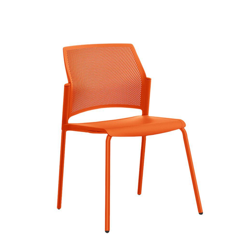 Labenze Silla Replay 106-00660-NJA Polipropileno Base 4 Puntas Acero Naranja - 106-00660-NJA - Labenze - NOGAL BEAT -