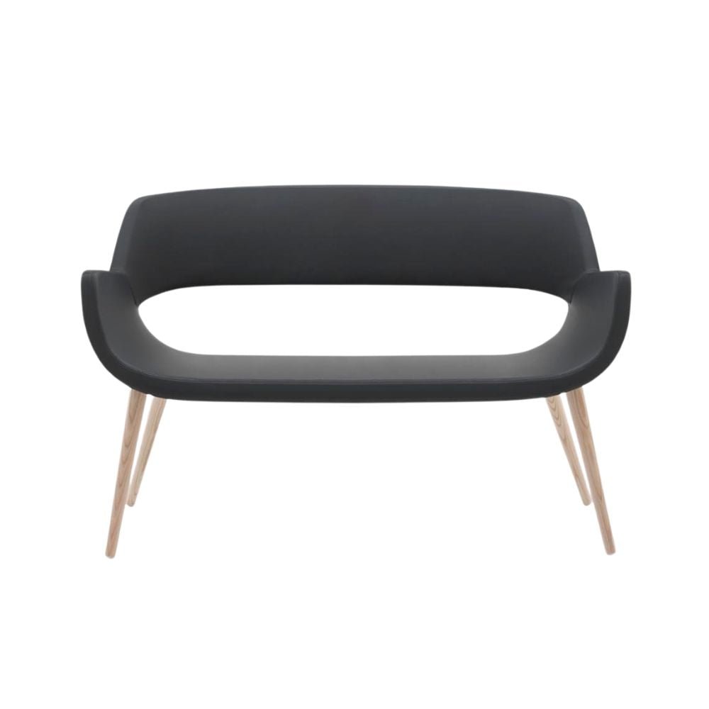 Labenze Sillon Kira Divano 155-19070-000 Poliuterano Tapizado Base 4 Puntas - 155-19070-000-TAP0 - Labenze - NOGAL BEAT -