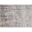 Tapete colección Adara T2254 rectangular de poliéster pelo corto en tono verde oro
