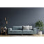 Tapete decorativo colección Adara T2259 rectangular de poliéster pelo corto en tonos oro, gris y azul