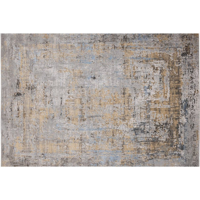 LAVIN ADARA T2260 | Tapete Decorativo para Habitación Hotel Moderno | Tonos Gris + Verde + Oro | Rasurado | Varias Medidas | Rectangular | Interior - T2260-60 x 90 - LAVIN - NOGAL BEAT -
