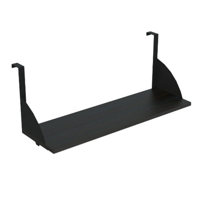 Librero colgante de oficina OFIK 242 en melamina con estructura tubular de acero.