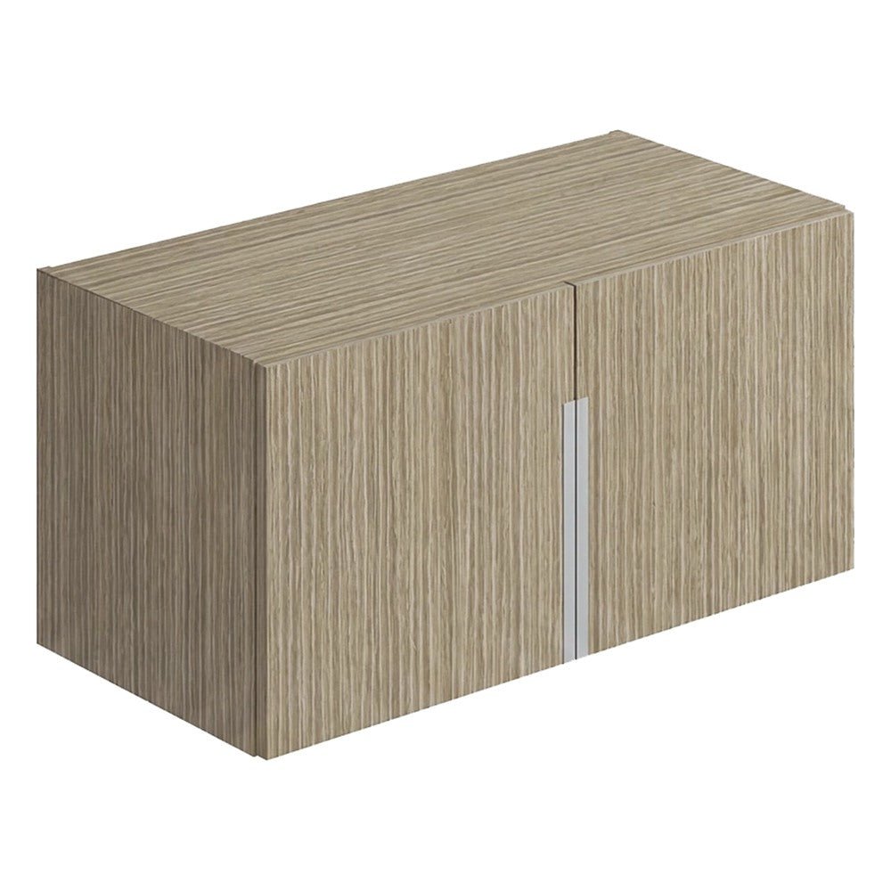 Librero Colgante Sencillo para Oficina Privada - GEBESA BENTO - Frente 75 cm - Cuerpo de Aglomerado - GCB469075 - GEBESA - NOGAL BEAT - Librero