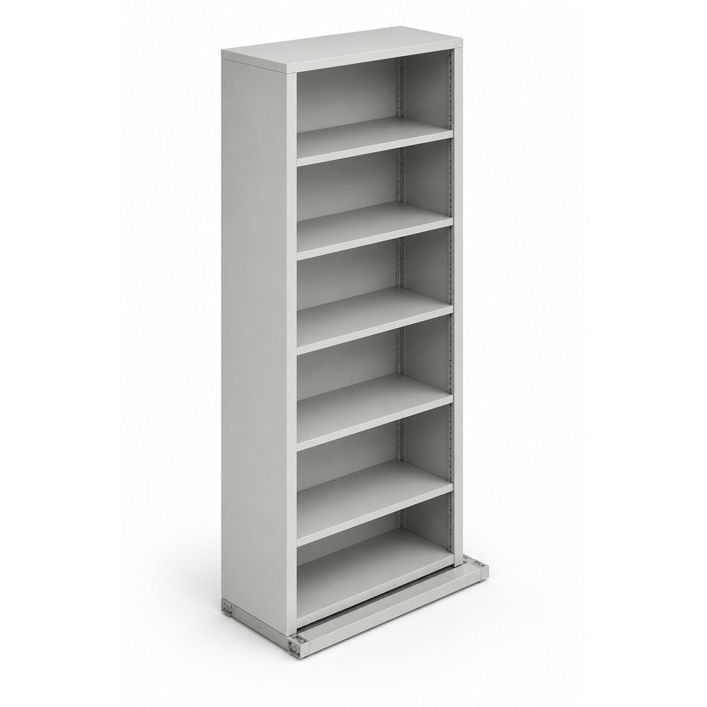 Librero Móvil Sección Adicional para Sala de Archivo - GEBESA ARCHIVO MOVIL - Frente 87 cm - GAF499210 - GEBESA - NOGAL BEAT - Librero