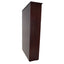 LIBRERO OFIK FILO 557 Librero Abierto de Piso | 97x35x177 |Chapa Walnut | Estructura Madera | Canto Daga | Panel Solido | Interior - 557 - OFIK - NOGAL BEAT - Librero