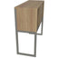 LIBRERO OFIK URBAN 890 | Librero para Credenza 608 | Soporte Acero | Regatones Niveladores | Jaladeras Metal | Interior - 890 - OFIK - NOGAL BEAT - librero