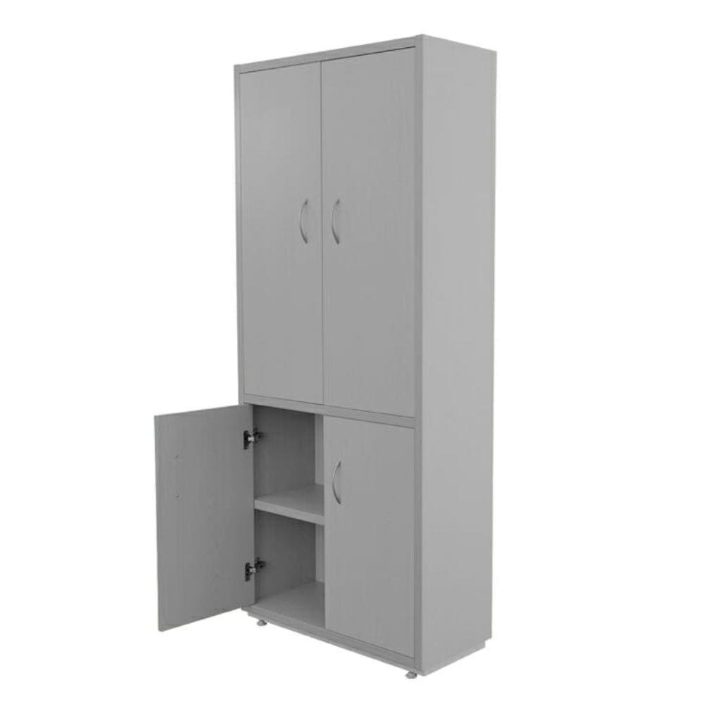 Librero de oficina OFIK ELITE 217 de 4 entrepaños en melamina y madera.