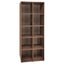 Librero para Oficina - KINGSTRONG LIBR0904380 GARDA - Varios Colores - Estructura de Madera - LIBR0904380 - Mundo In - NOGAL BEAT - Librero