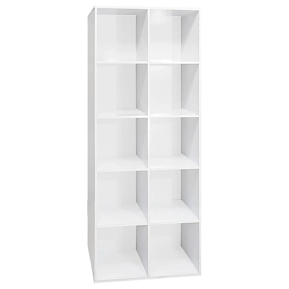 Librero para Oficina - KINGSTRONG LIBR0904380 GARDA - Varios Colores - Estructura de Madera - LIBR0904380 - Mundo In - NOGAL BEAT - Librero