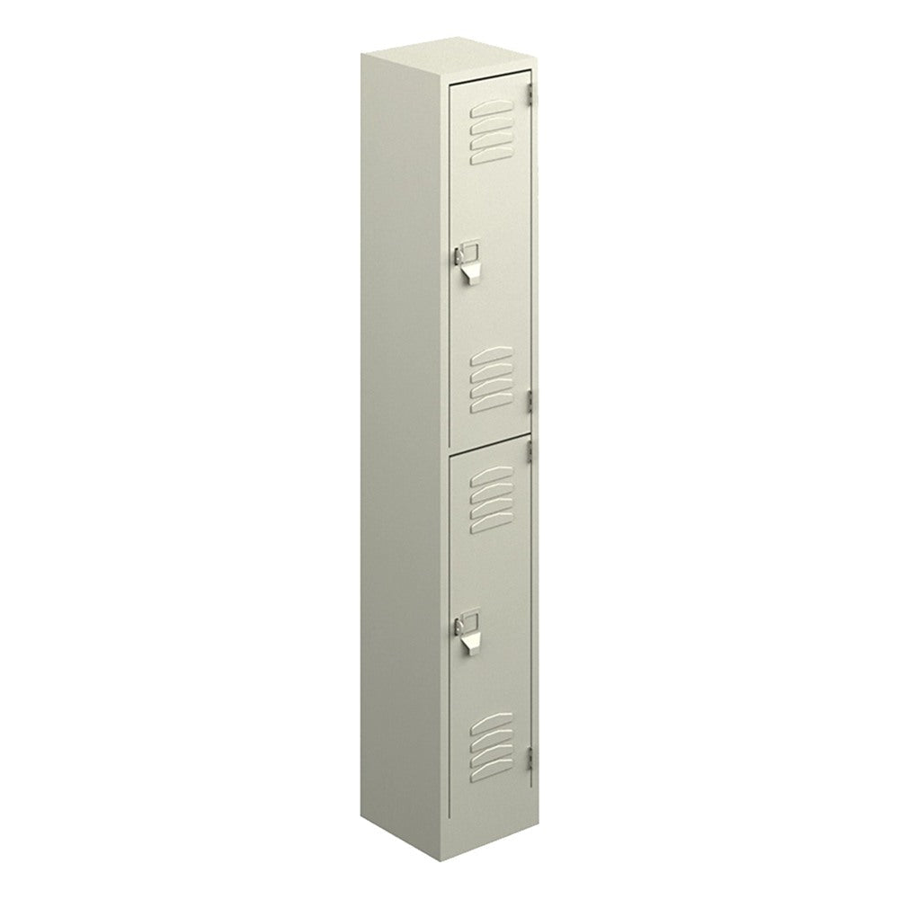 Locker Metálico para Área de Personal - GEBESA ARCHIVO Y ALMACENAJE - Frente 30 cm - 2 Puertas Práctico - GAA732 - GEBESA - NOGAL BEAT - Archivero