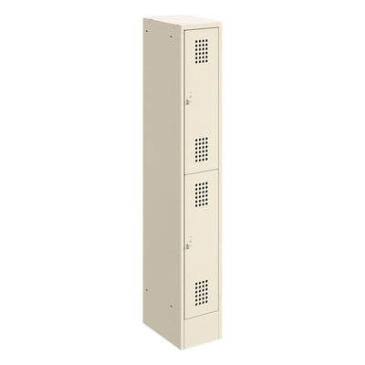 Locker Metálico para Área de Personal - GEBESA BRIK - Frente 30 cm - 2 Puertas - Fondo 45 cm - GAA7821879 - GEBESA - NOGAL BEAT - Archivero