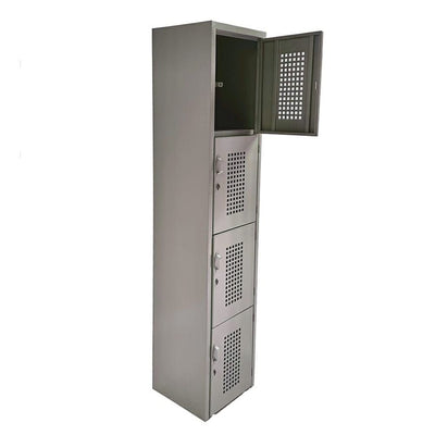 Locker OFIK 320 metálico de 4 puertas en lámina calibre 24