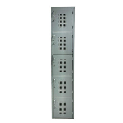 Locker OFIK 321 de 5 puertas metálicas en lámina calibre 24 con ventilación