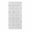 LOCKER OFIK MC Blanco 1083 | Locker Metalico | 12 Puertas | Desarmado | Estructura Metal | Placa | Juego Llaves c/Puerta | Interior - 1083 - OFIK - NOGAL BEAT - archivero