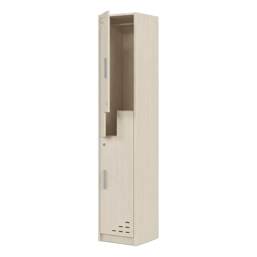 Locker para Área de Personal - GEBESA PRIME - Frente 36 cm - 2 Puertas en L - GBR752 - GEBESA - NOGAL BEAT - Archivero