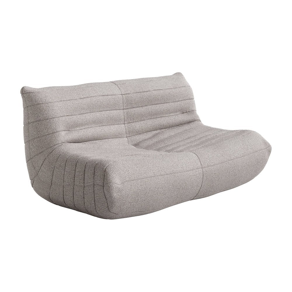 Love Seat de Terraza para Roof Garden 2 Plazas - ZUO MONTEREY - Varios Colores - Asiento y Respaldo Tapizados con Tela para Exterior - 704310 - Zuo - NOGAL BEAT - Sofá de Terraza