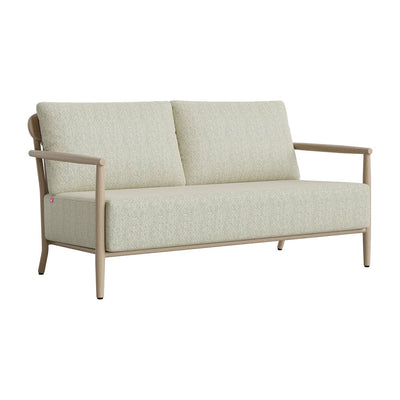 Love Seat de Terraza para Roof Garden 2 Plazas - ZUO SORA - Verde - Asiento y Respaldo Tapizados con Tela para Exterior - 704222 - Zuo - NOGAL BEAT - Sofá de Terraza