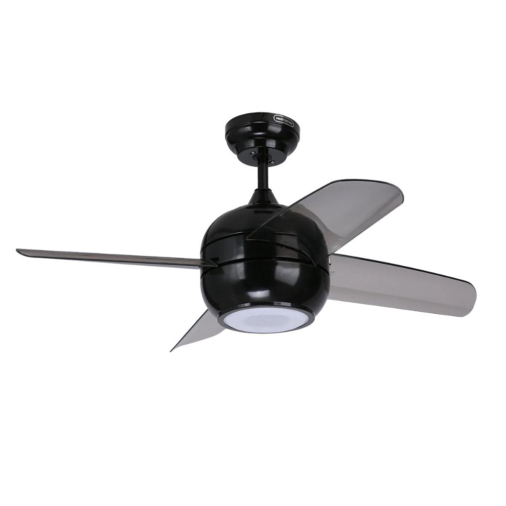 Masterfan Dubai Sound 38 Ventilador Techo Decorativo con Bluetooth Músical - DUBAI SOUND 39 - Masterfan - NOGAL BEAT - Ventiladores