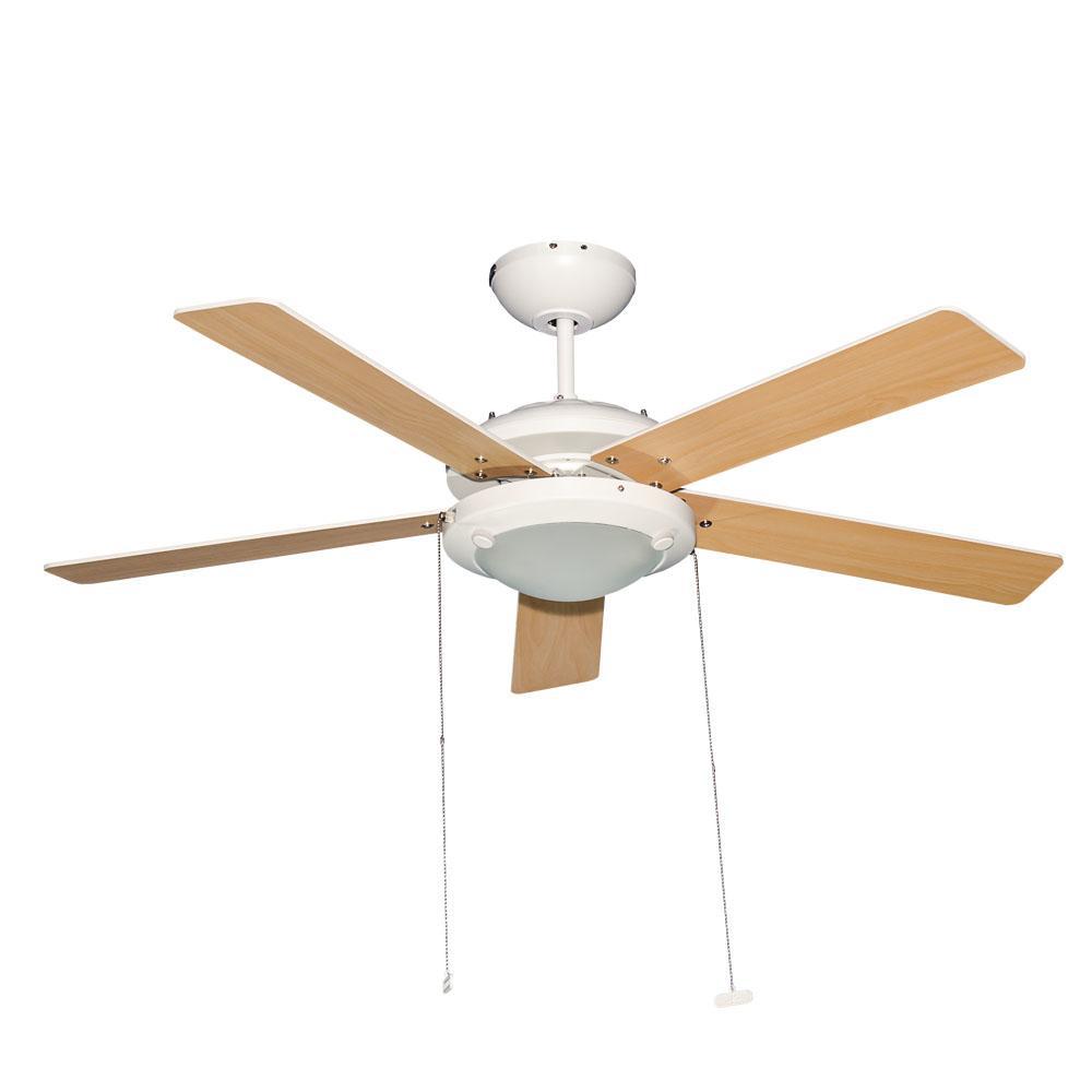 Masterfan Esparta 52 Ventilador Techo Decorativo Moderno Aspas Madera - ESPARTA 52-B - Masterfan - NOGAL BEAT - Ventiladores