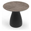 Mesa Auxiliar Comercial para Terraza - RESOL BAOBAB S - Varios Colores - Compacto Fenólico y Base MDPE - 6870 - Resol - NOGAL BEAT - Mesa de Terraza