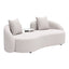 Mesa Auxiliar de Terraza para Áreas de Estar - ZUO SUNNY ISLES - Blanco - Estructura y Cubierta en Aluminio con Recubrimiento en Polvo - 704020 - Zuo - NOGAL BEAT - Mesa de Terraza