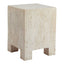 Mesa Auxiliar para Área de Descanso - ZUO KITARA - Beige - Cubierta de Óxido de Magnesio Símil Piedra y Estructura de Óxido de Magnesio - 110193 - Zuo - NOGAL BEAT - Mesa Comercial Interior