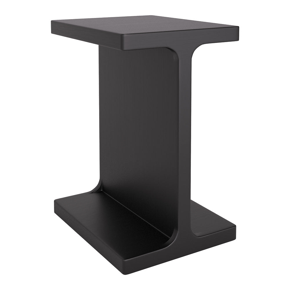 Mesa Auxiliar para Consultorio - ZUO BAMA - Negro - Cubierta de Madera de Mango Pintada y Estructura de Madera de Mango - 110251 - Zuo - NOGAL BEAT - Mesa Comercial Interior