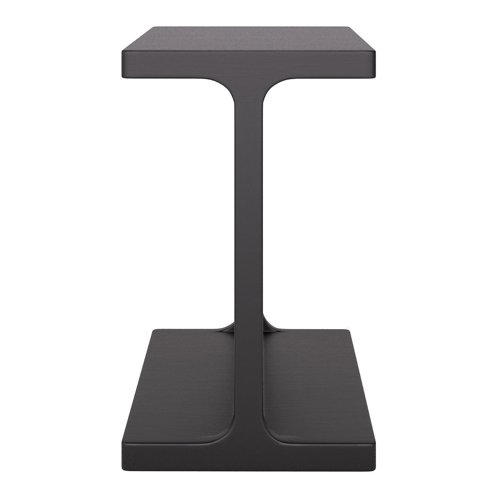 Mesa Auxiliar para Consultorio - ZUO BAMA - Negro - Cubierta de Madera de Mango Pintada y Estructura de Madera de Mango - 110251 - Zuo - NOGAL BEAT - Mesa Comercial Interior
