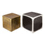 Mesa Auxiliar para Consultorio - ZUO BRICS - Multicolor - Estructura y Cubierta en Aluminio Pintado - 110155 - Zuo - NOGAL BEAT - Mesa Comercial Interior