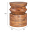 Mesa Auxiliar para Coworking - ZUO KOLLAM - Nogal - Estructura y Cubierta en Madera de Mango - 109773 - Zuo - NOGAL BEAT - Mesa Comercial Interior